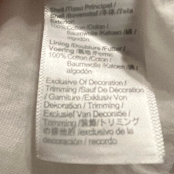 Madewell Tie-Back Flutter-Sleeve Tiered Midi Dress in White Size 00 - Picture 16 of 16